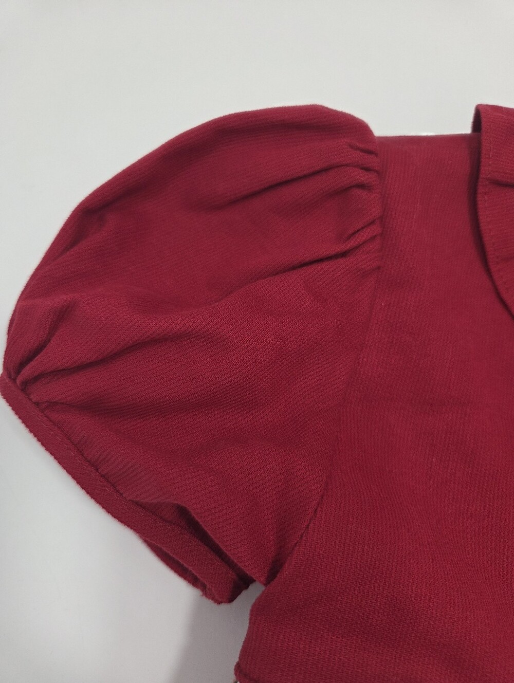 Edgehill Collection Girl's 6X Smocked Red Christmas Dress NEW - Picture 4 of 8